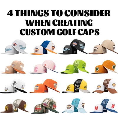 4 lucruri de luat în considerare atunci când creați șepci de golf personalizate